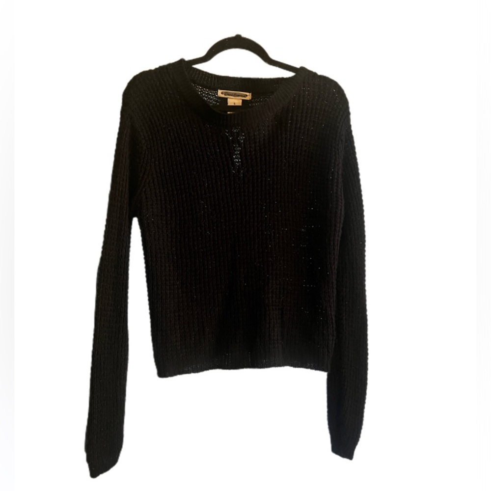 WOMENS BLACK SWEATER